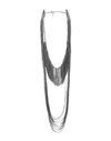 Brunello Cucinelli Necklace In Steel Grey