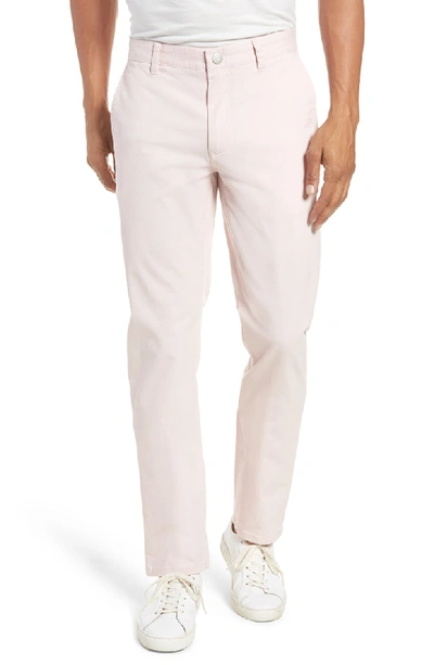 Bonobos Tailored Fit Washed Stretch Cotton Chinos In Cadillac Pink