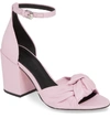 Rebecca Minkoff Capriana Ankle Strap Sandal In Light Orchid Leather