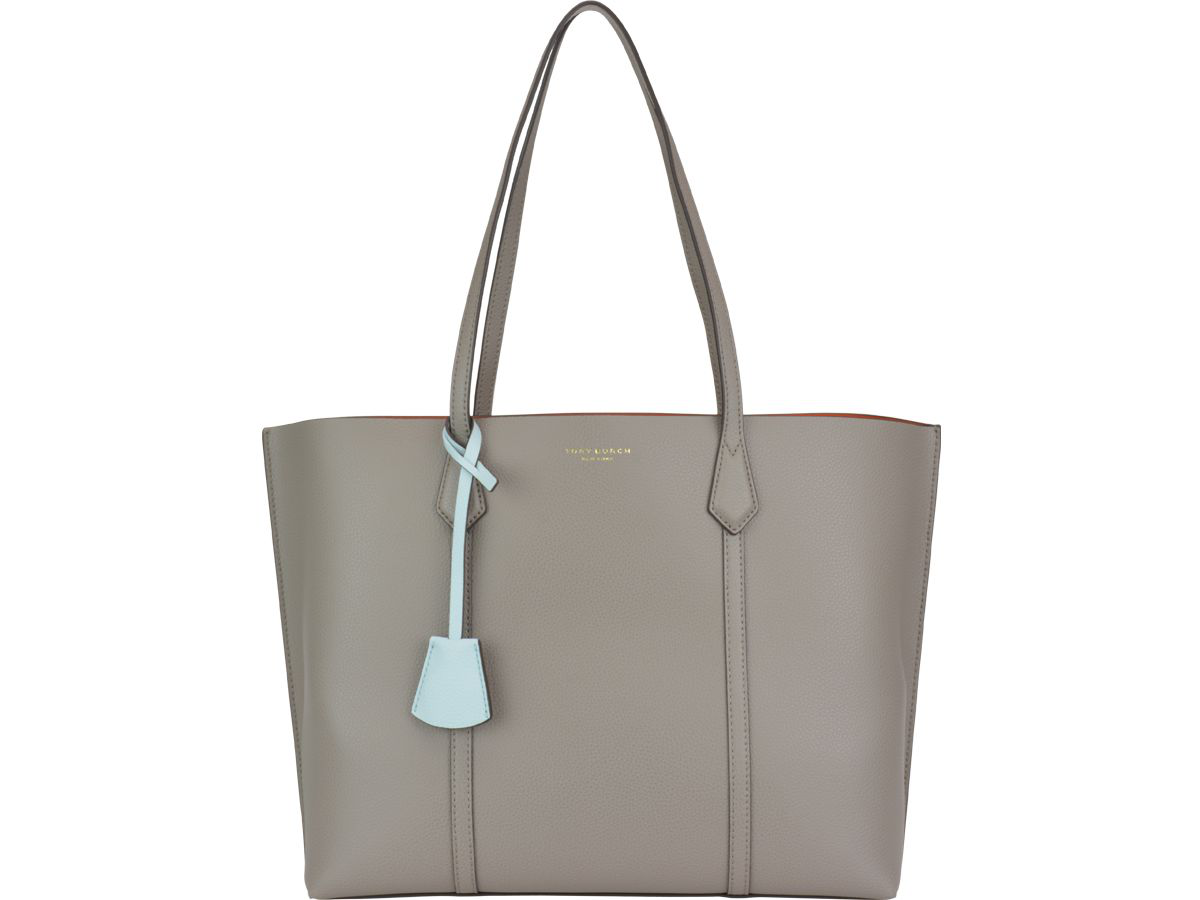 Tory Burch Perry Triple-compartment Tote In Grey | ModeSens