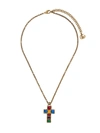 Gucci Cross Necklace - Gold