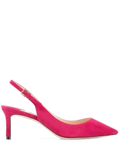 Jimmy Choo Erin 60 Slingback Pumps In Pink