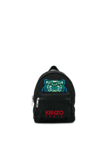 Kenzo Mini Tiger Backpack In Black