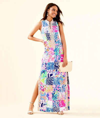 Lilly Pulitzer Alexa Maxi Dress In Multi Lillys 60th Patch ModeSens