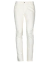 Manila Grace Denim Pants In Ivory