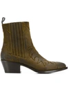 Sartore Western Boots In Brown