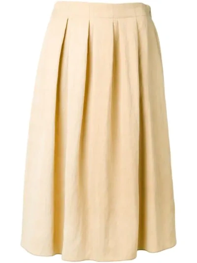 Etro Full Skirt In Neutrals