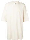 Rick Owens Drkshdw Oversized T-shirt In Neutrals