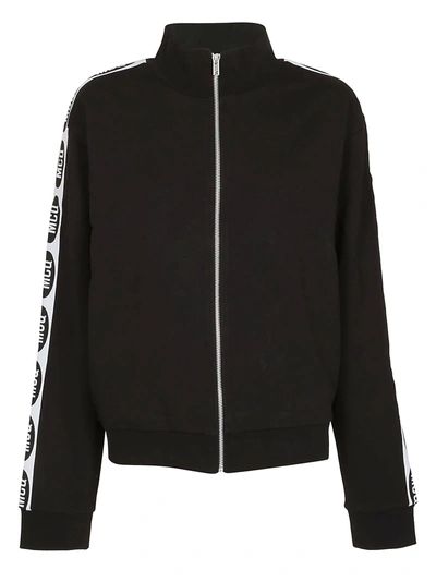 Mcq By Alexander Mcqueen Mcq Alexander Mcqueen Logo Print Track Jacket In Black