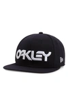 Oakley Mark Ii Embroidered Baseball Cap - Black In Blackout