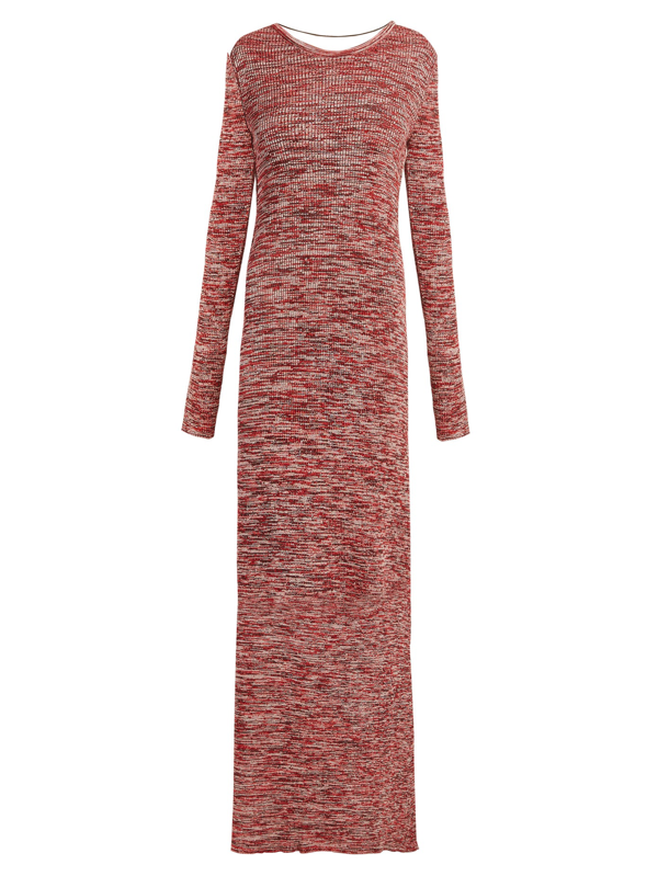 backless cotton dress