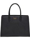 Prada Bibliothèque Bag In Black