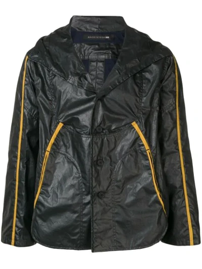 Mackintosh 0004 Black Cotton 0004 Hooded Jacket