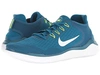 Nike , Blue Force/white/green Abyss