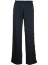 Icons Camelia Lace Stripe Trousers In Blue