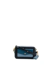 Michael Michael Kors Colourblock Camera Bag In Blue