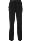 Victoria Victoria Beckham Side Panel Tailored Trousers In Black