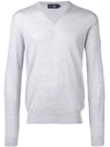 Hackett Plain Jumper In Grey