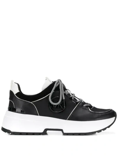 Michael Michael Kors Cosmo Trainers In Black