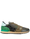 Valentino Garavani Valentino  Rockrunner Sneakers - Green