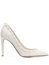 Valentino Garavani Rockstud Pumps In White