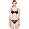 Stella Mccartney Black Cherie Sneezing Contour Balconette Bra