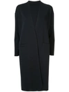 Ballsey Side Slit Cardi-coat - Black