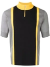 Marni Colour-block Sweater In Grey