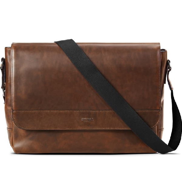 shinola messenger bag