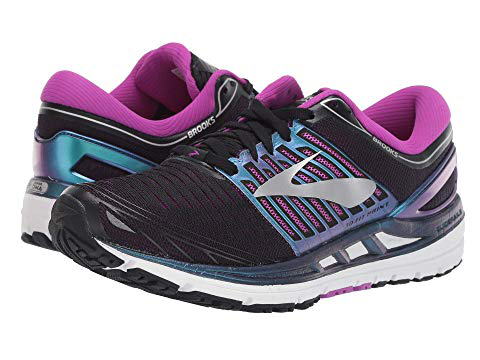 brooks black and purple