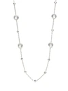 Ippolita Women's Lollipop Sterling Silver & Clear Quartz Ball And Stone Multi-station Necklace