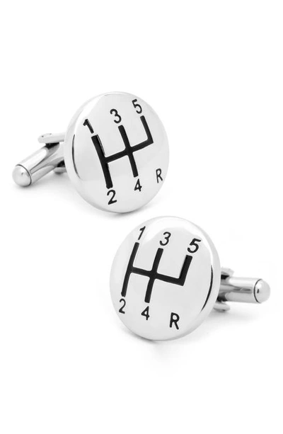 Cufflinks Inc. Rotating Gear Cufflinks In Silver