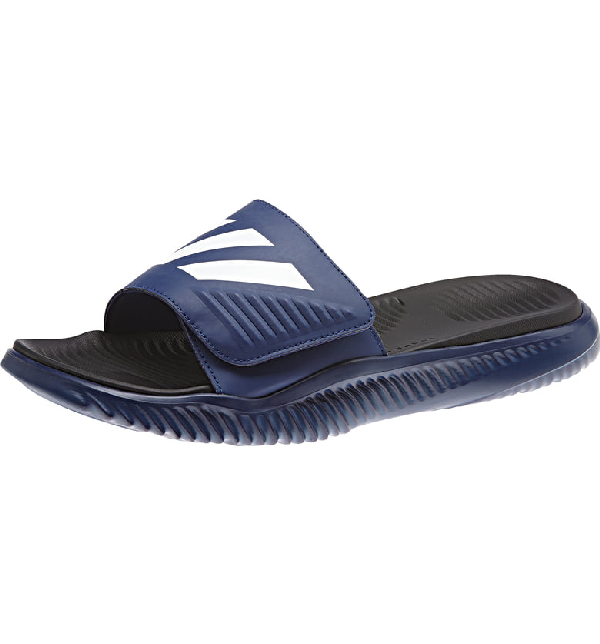 adidas alphabounce slides blue