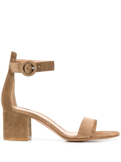 Gianvito Rossi Versilia 60 Sandals In Neutrals