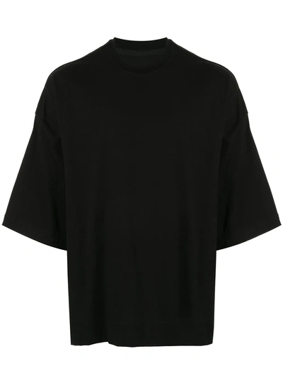 Julius T-shirt Im Oversized-look In Black