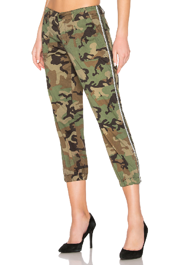 Sanctuary Peace Trooper Camo Side Stripe Crop Pants In Love Camo | ModeSens