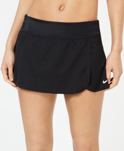 Nike Plus Size Element Swim Boardskirt In Black