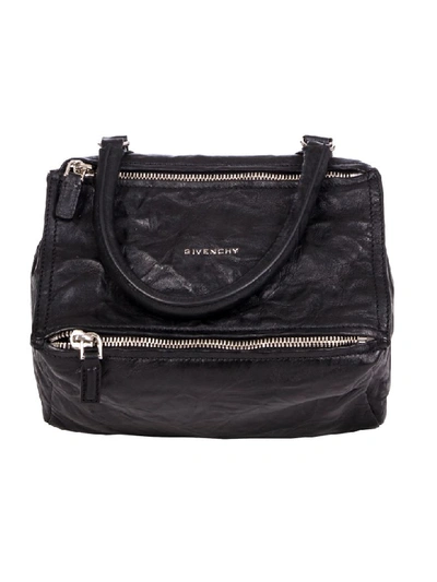 Givenchy Small Pandora Messenger Bag In Black In Nero