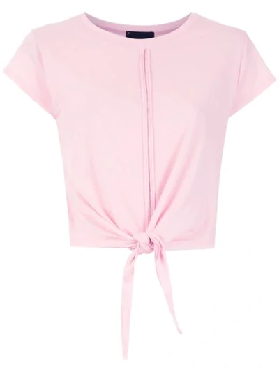 Andrea Bogosian Plain T-shirt In Pink