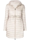 Moncler Shell Puffer Jacket In Neutrals