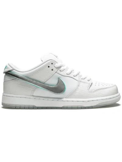 Nike X Diamond Supply Co. Dunk Low Pro Og Qs Sneakers In White