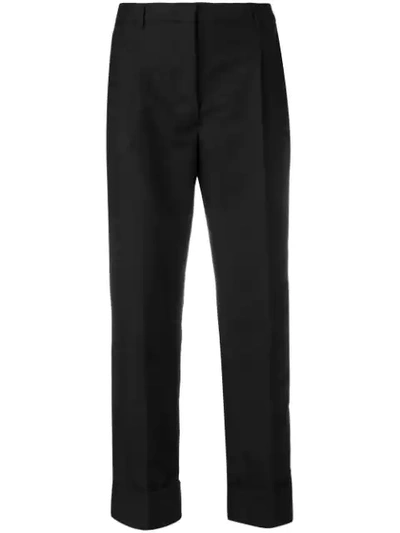 Prada Tailored Fit Trousers In Black