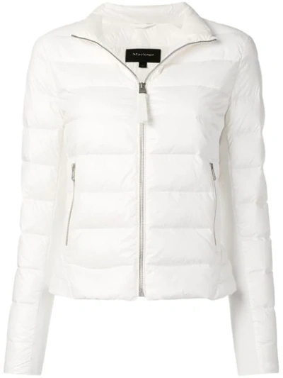 Mackage Cindee Zip Up Padded Jacket In White
