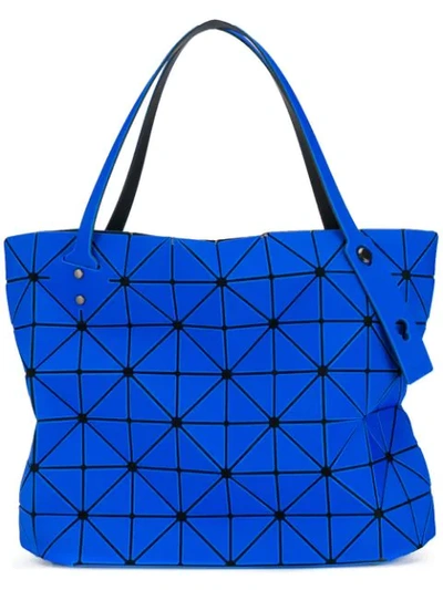 Bao Bao Issey Miyake Rock Lucent Frost Tote Bag In Blue