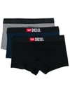 Diesel Logo Boxers - Grey