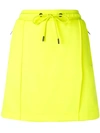 Kenzo Logo Tape Mini Skirt - Yellow