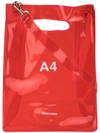 Nana-nana A4 Tote Bag In Red