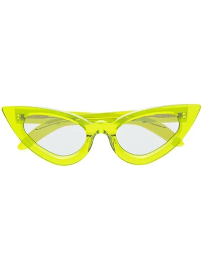 Kuboraum Maskey 3 Sunglasses In 绿色