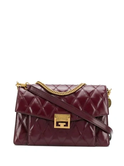 Givenchy Quilted Shoulder Bag In Red