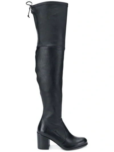 Stuart Weitzman Thigh-high Boots In Black